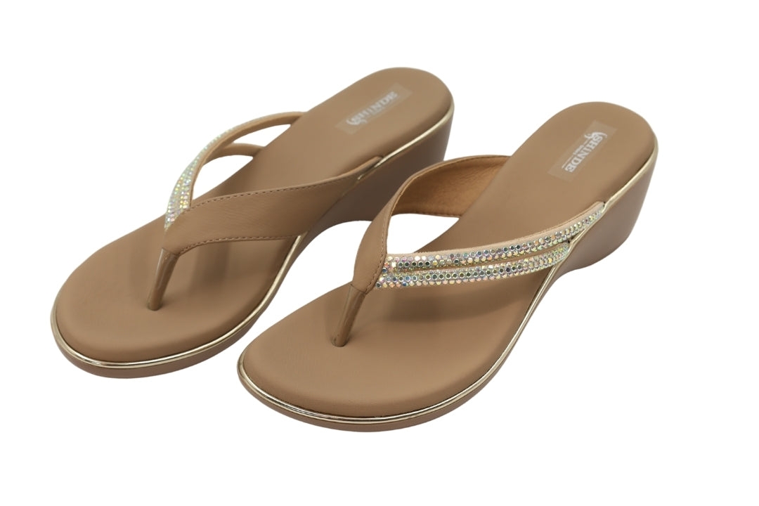 Radiant Luxe Flip-Flops