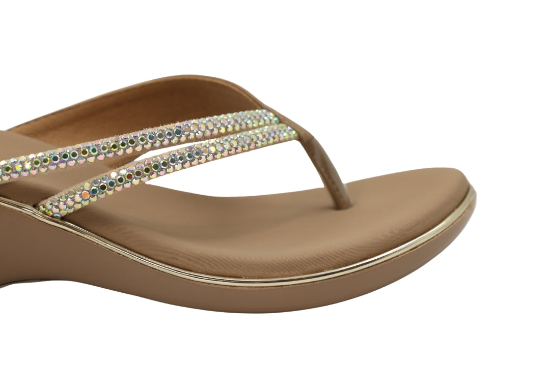 Radiant Luxe Flip-Flops