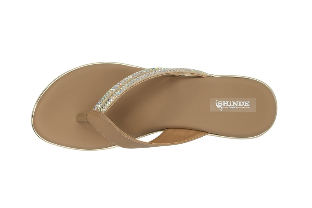 Radiant Luxe Flip-Flops
