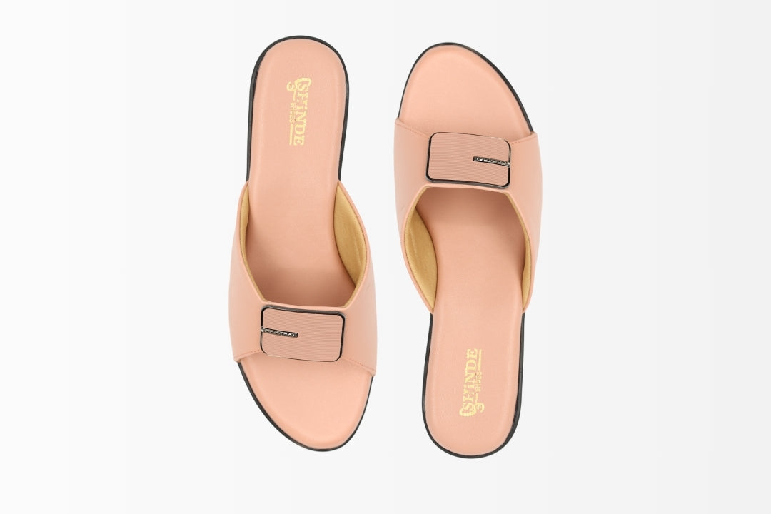 Open-Toe Slide Heels