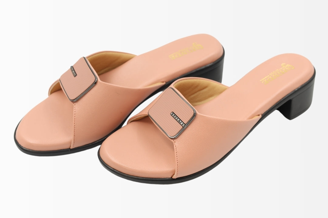 Open-Toe Slide Heels