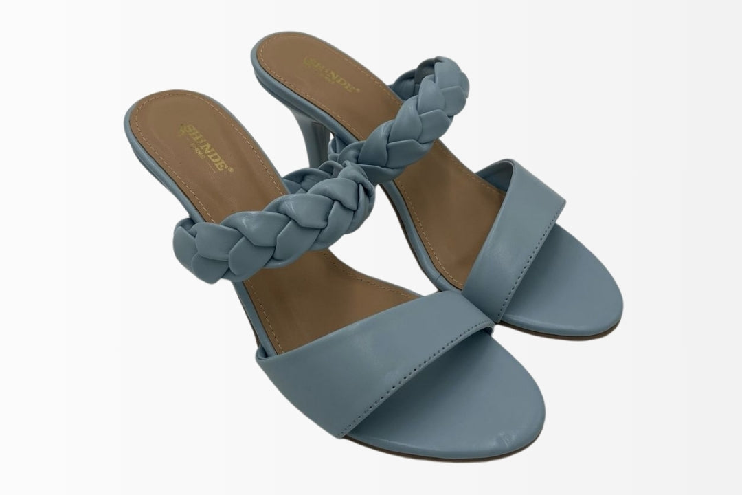 Braided Heel Sandals