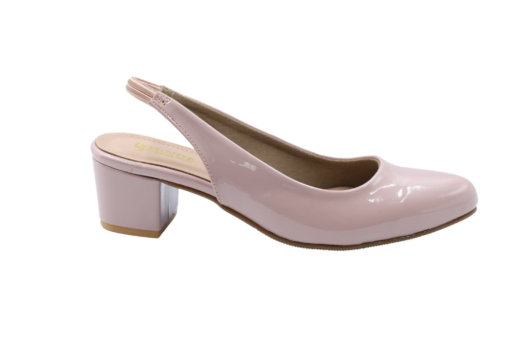 Block-Heeled Pumps