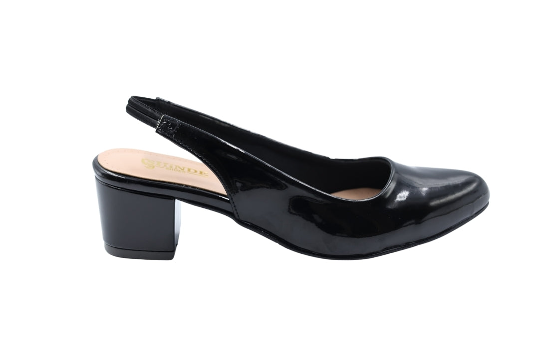 Block-Heeled Pumps