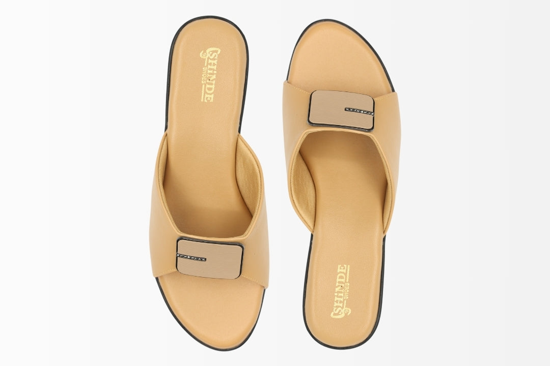 Open-Toe Slide Heels