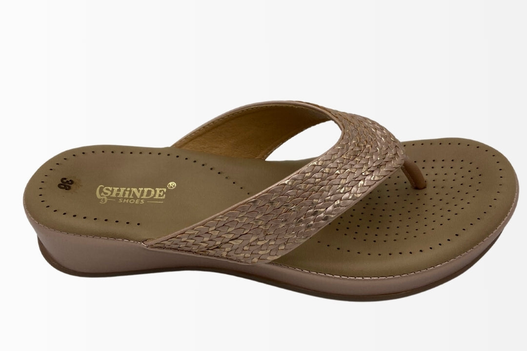 Woven Strap Comfort Sandals