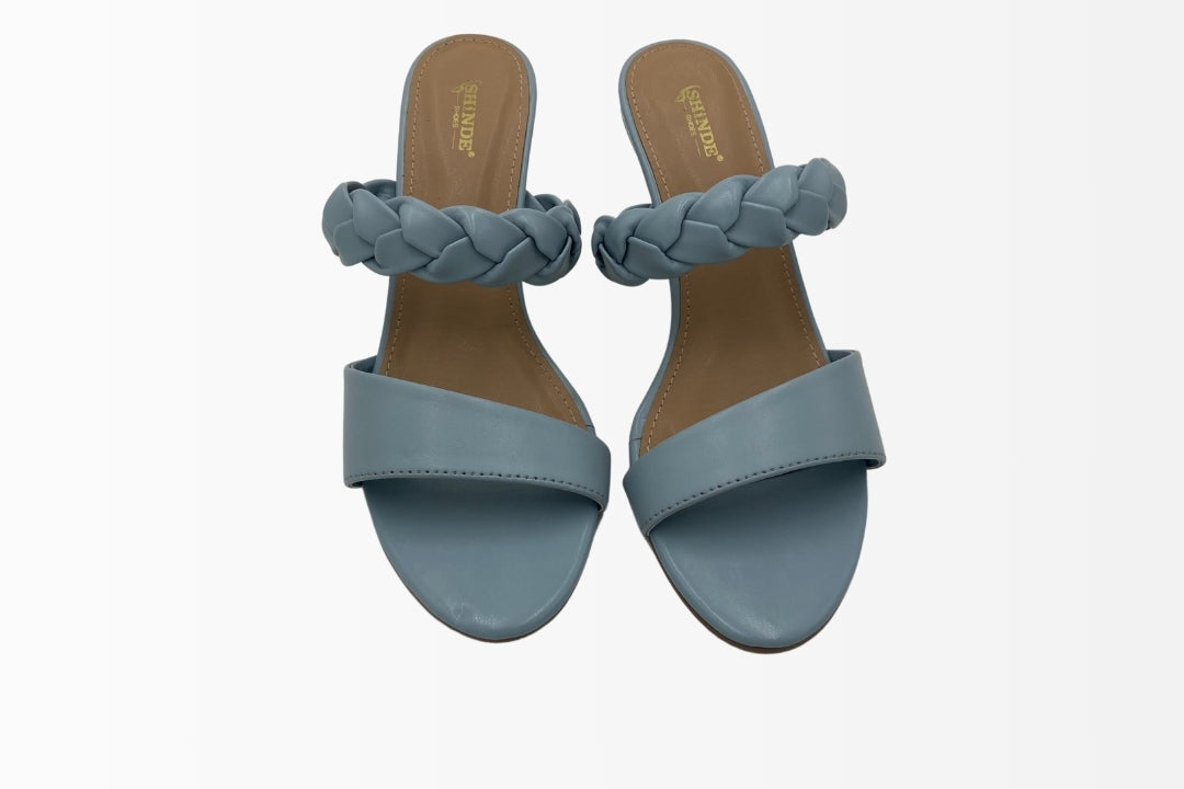 Braided Heel Sandals