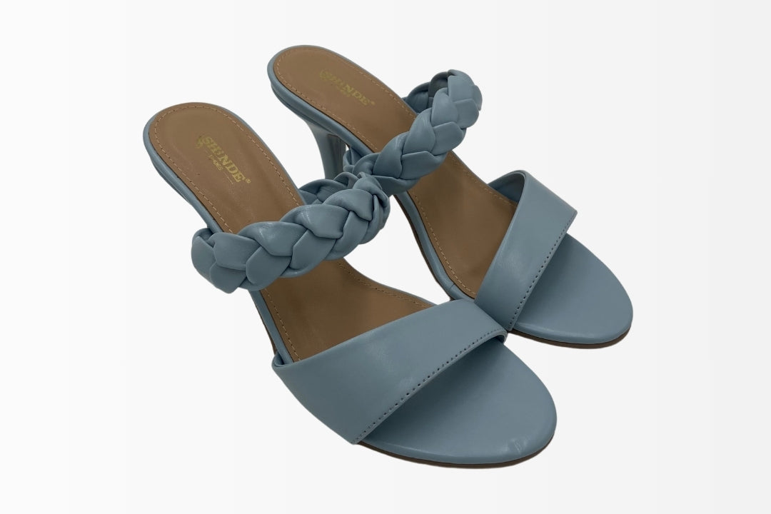Braided Heel Sandals