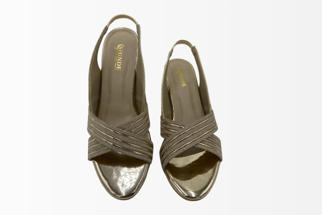 Criss-Cross Heels