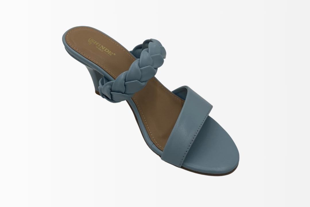 Braided Heel Sandals