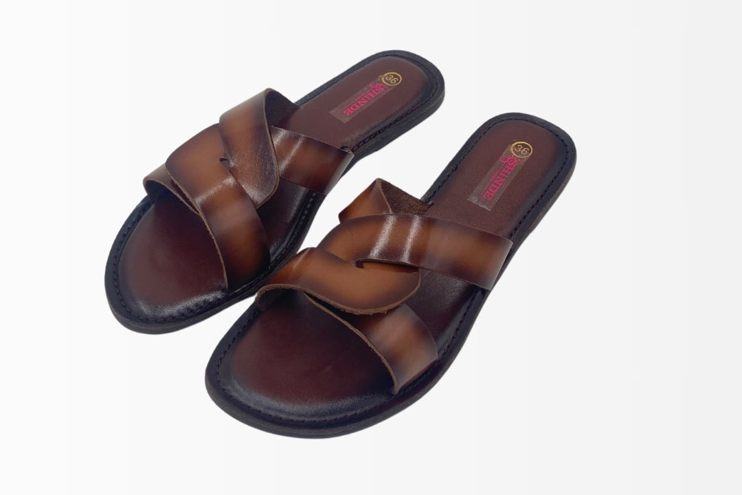Classic Cross Strap Sandals