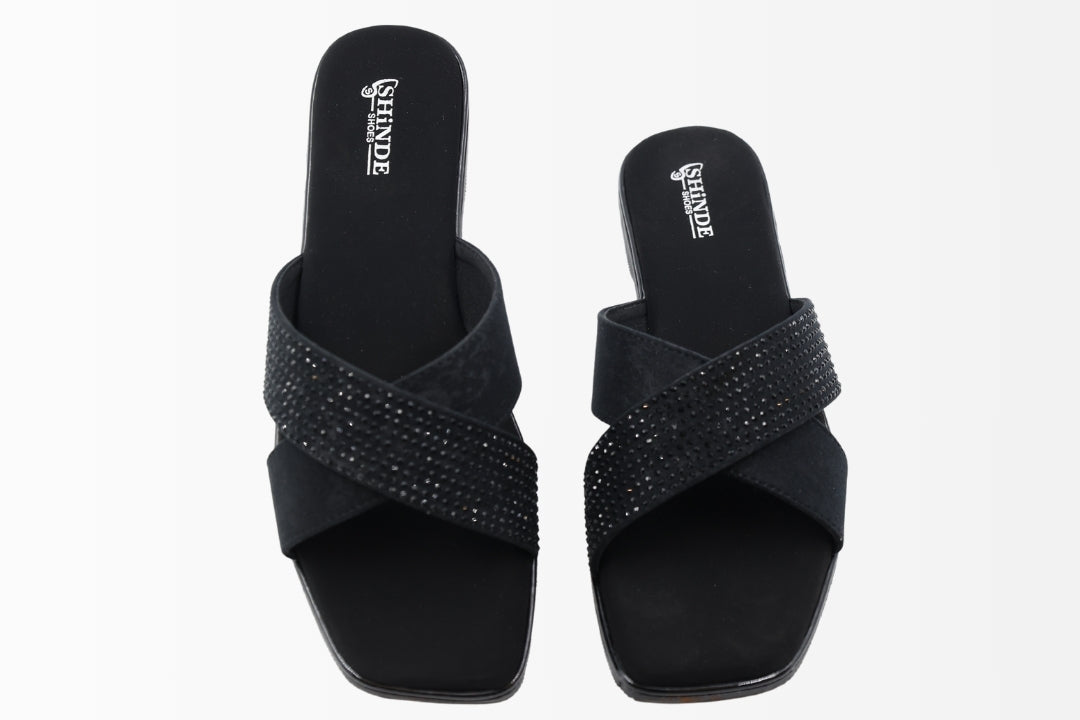 Gleam Luxe Flat Sandals