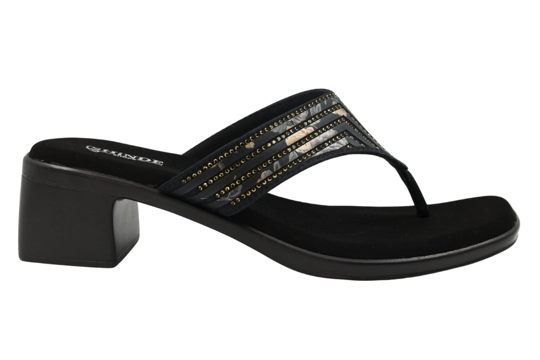 Velvet Luxe Flip-Flops