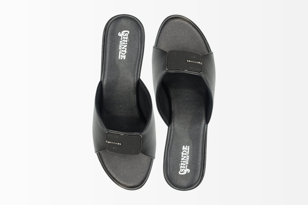 Open-Toe Slide Heels