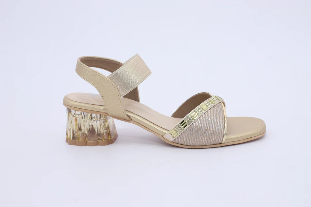 Glam Cross-Strap Sandals